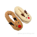 Fuzzy Wool Socks Women Warm Fuzzy Cable Knit Ballerina Slippers Manufactory
